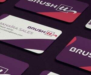 Cartão de Visitas - Brush U